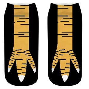 Chicken Eagle Claw Unisex Soft Casual Short Ankle Socks Funny Animal Paw